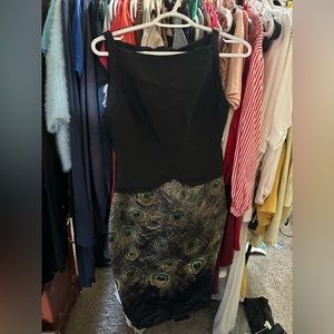 Giambattista Valli has Giamba Peacock Dress